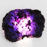 Natural Purple Sapphire Uncut Rough 69.6 Ct Earth Mined CERTIFIED Loose Gemstone